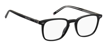 Premium Men Tommy Hilfiger Eyeglasses: TH 1814 - Black(2) - SpecSMART Eye Clinic (Diagonal View)